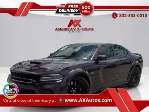 Purple 2021 Dodge Charger Scat Pack Widebody for sale in Houston, TX