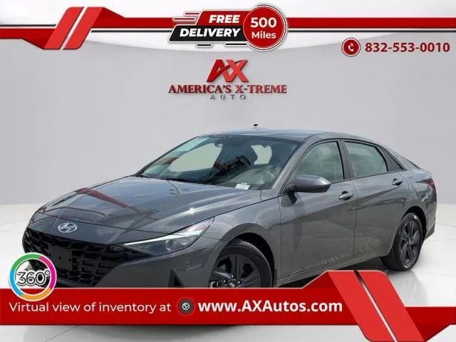 Gray 2023 Hyundai Elantra SEL for sale in Houston, TX