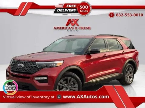 Red 2024 Ford Explorer XLT for sale in Houston, TX