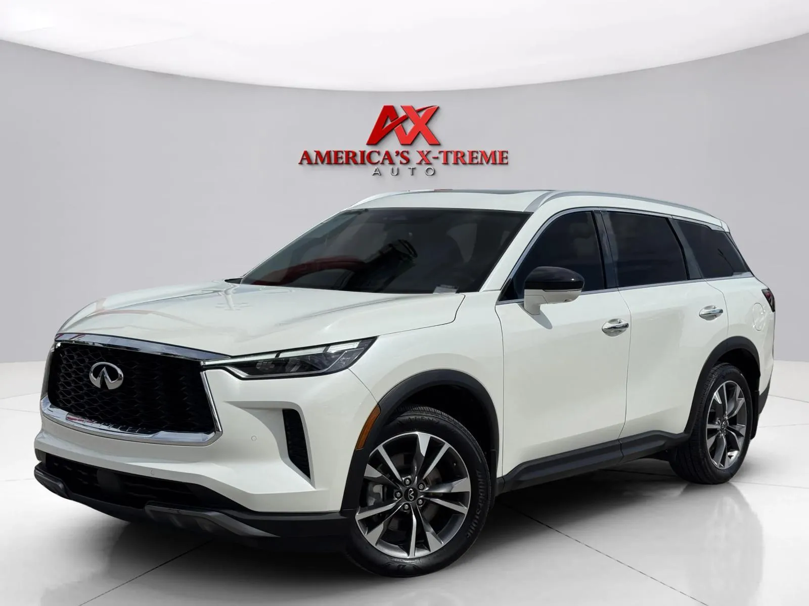 White 2022 INFINITI QX60 LUXE for sale in Houston, TX