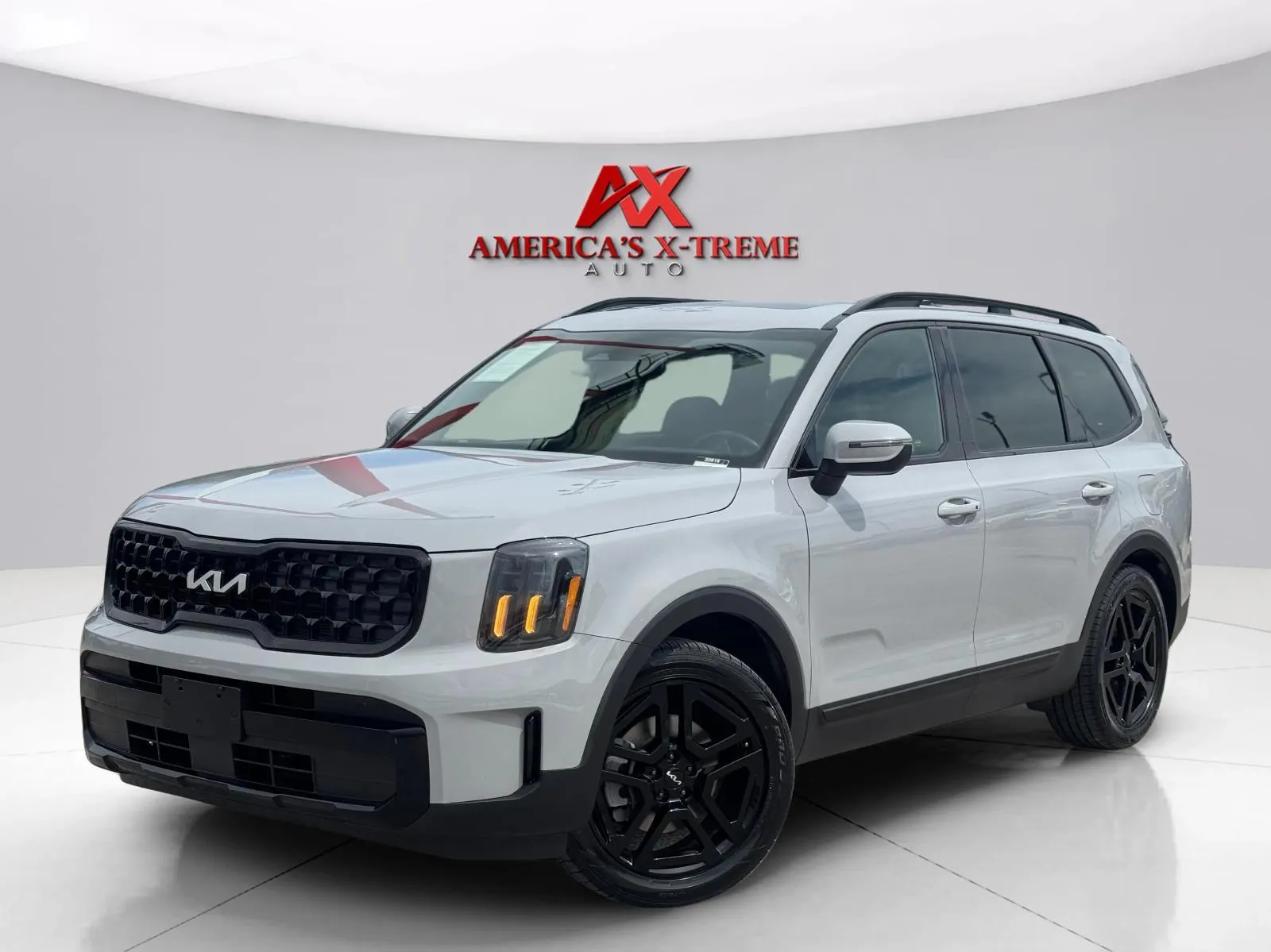 Gray 2024 Kia Telluride EX X-Line for sale in Houston, TX