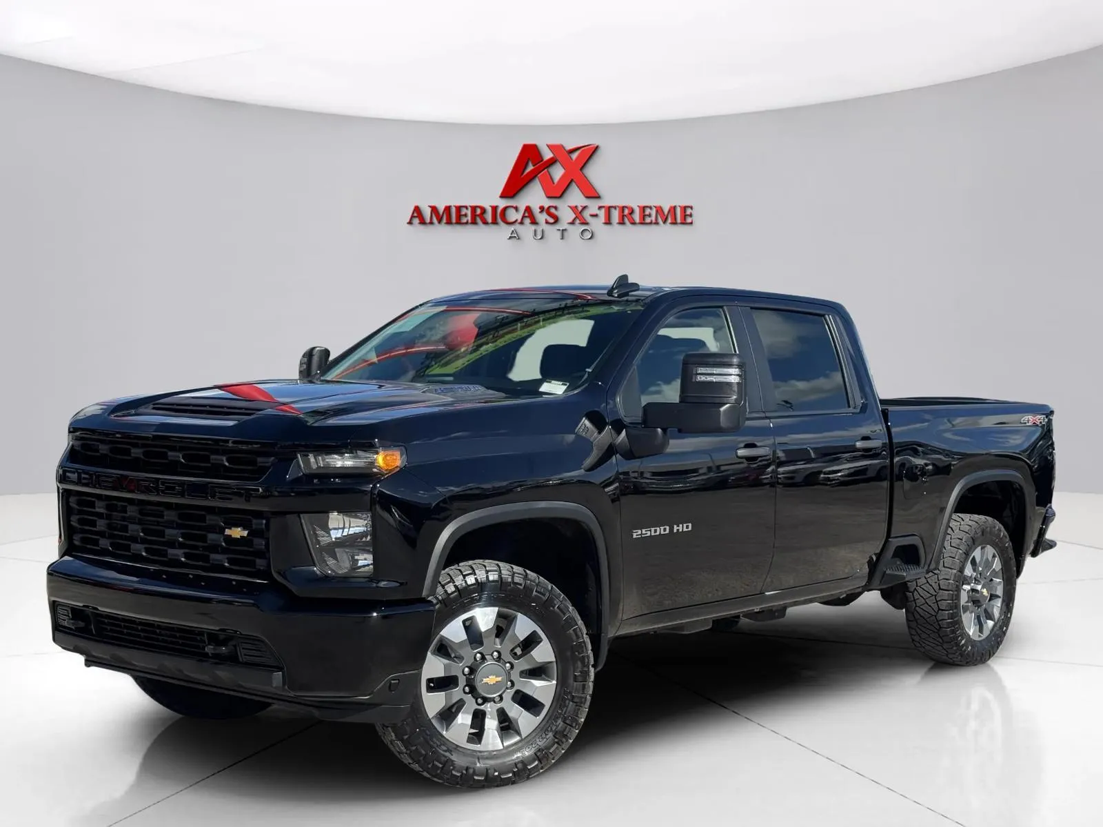 Black 2023 Chevrolet Silverado 2500HD Custom for sale in Houston, TX