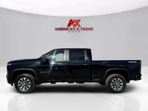 Photos of 2023 Chevrolet Silverado 2500 HD Custom for sale in Houston, TX at America's Xtreme Auto Sales & Auto Repair | Luxury Used Cars & Trucks Dealership