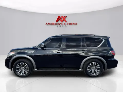 Photos of 2018 Nissan Armada SL for sale in Houston, TX at America's Xtreme Auto Sales & Auto Repair | Luxury Used Cars & Trucks Dealership