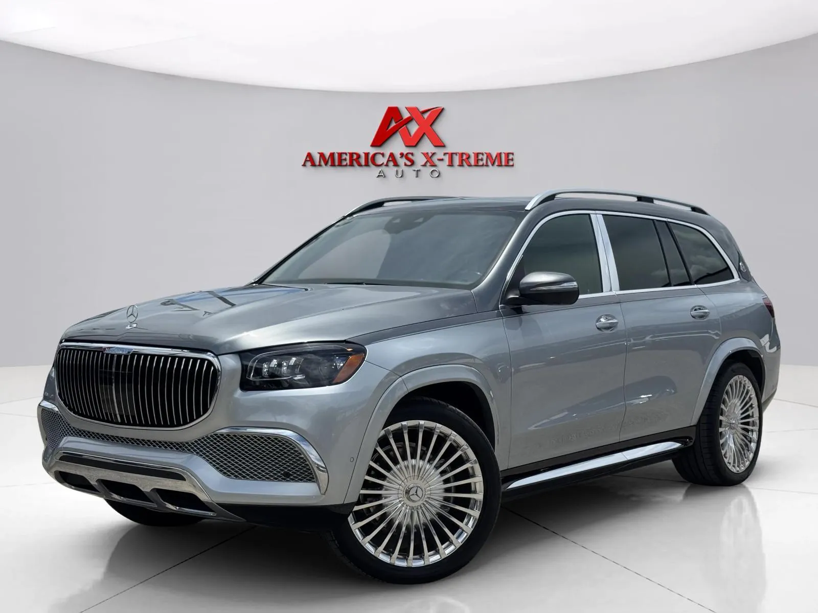 Silver 2022 Mercedes-Benz GLS Maybach GLS 600 for sale in Houston, TX