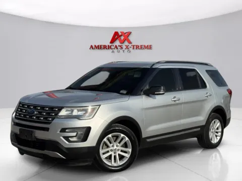 Silver 2017 Ford Explorer XLT for sale in Houston, TX