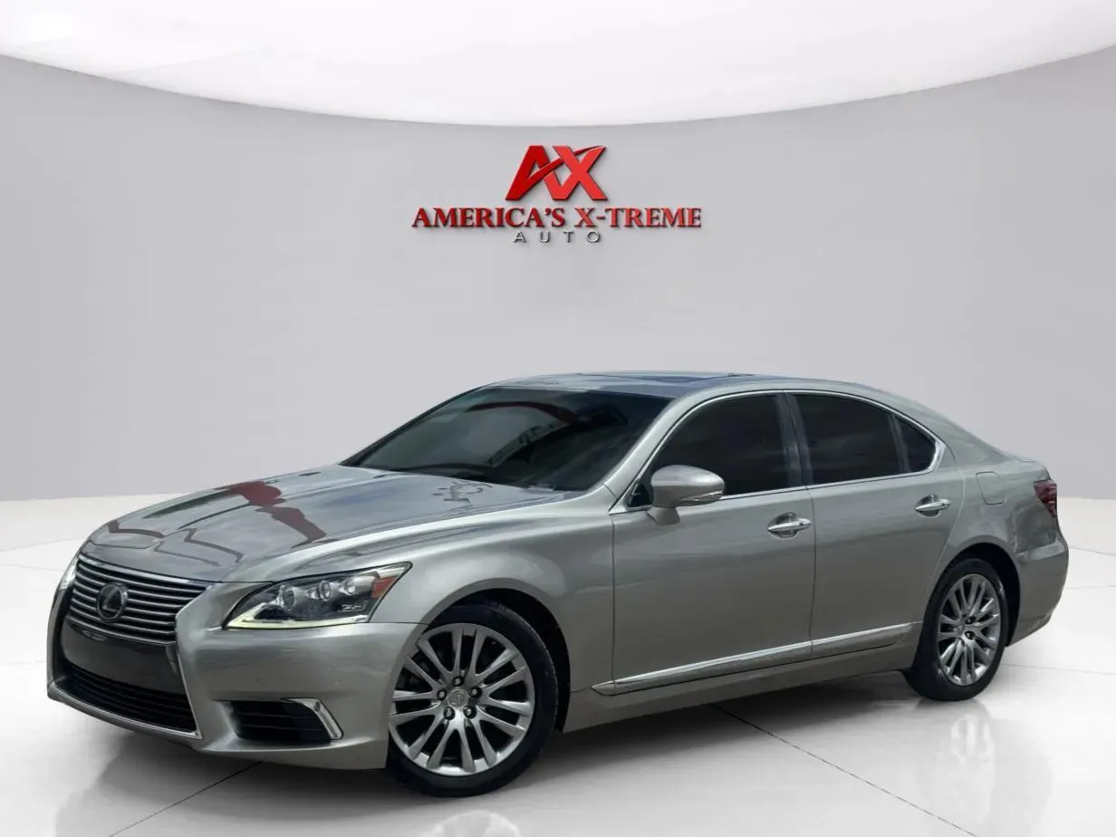 Silver 2016 Lexus LS 460 LS460 for sale in Houston, TX