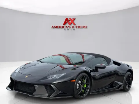 Black 2018 Lamborghini Huracan LP580-2S for sale in Houston, TX