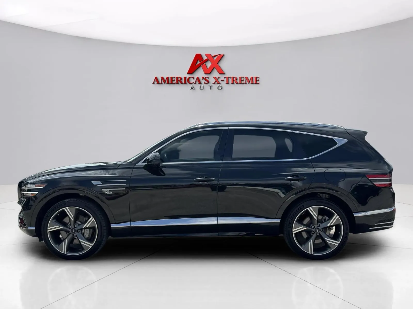 Photos of 2025 Genesis GV80 2.5T Prestige for sale in Houston, TX at America's Xtreme Auto Sales & Auto Repair | Luxury Used Cars & Trucks Dealership