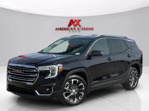 Black 2022 GMC Terrain SLT for sale in Houston, TX
