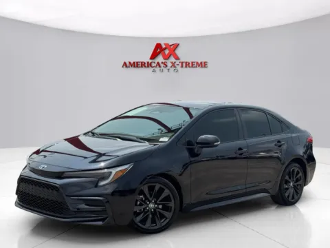 Black 2023 Toyota Corolla SE for sale in Houston, TX