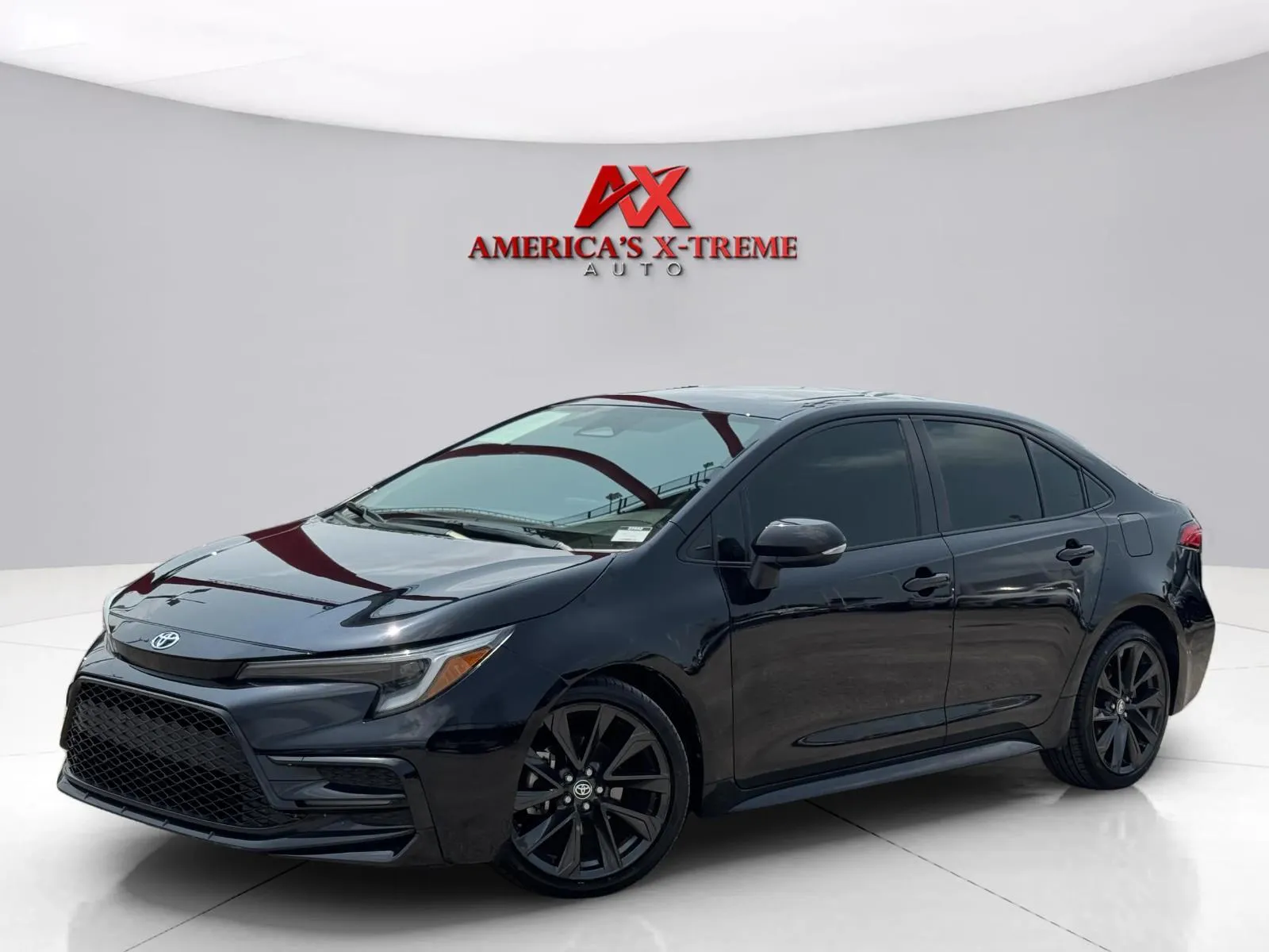 Black 2023 Toyota Corolla SE for sale in Houston, TX