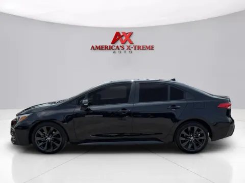 Photos of 2023 Toyota Corolla SE for sale in Houston, TX at America's Xtreme Auto Sales & Auto Repair | Luxury Used Cars & Trucks Dealership