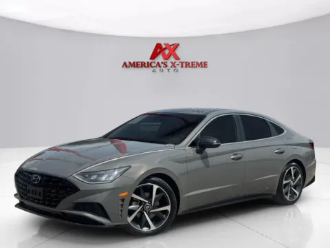 Gray 2022 Hyundai Sonata SEL Plus for sale in Houston, TX