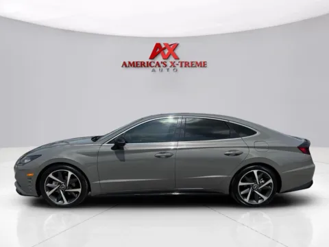 Photos of 2022 Hyundai Sonata SEL Plus for sale in Houston, TX at America's Xtreme Auto Sales & Auto Repair | Luxury Used Cars & Trucks Dealership