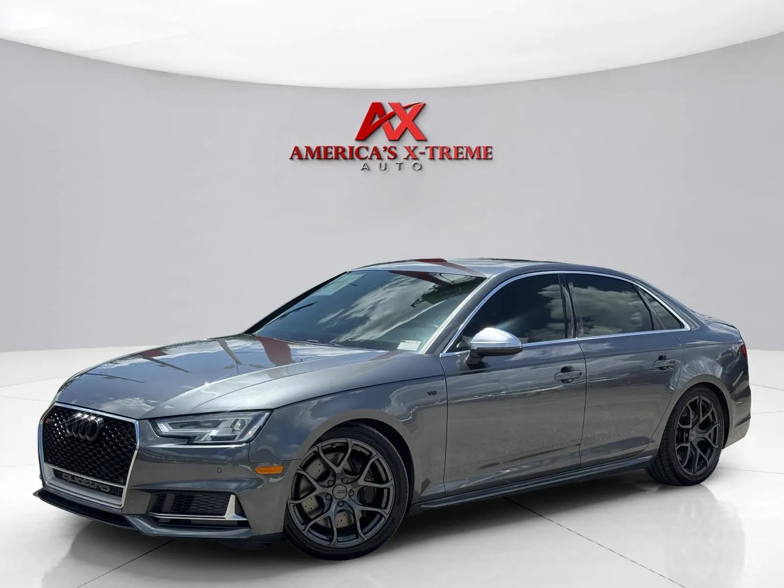 Gray 2018 Audi S4 Premium Plus for sale in Houston, TX