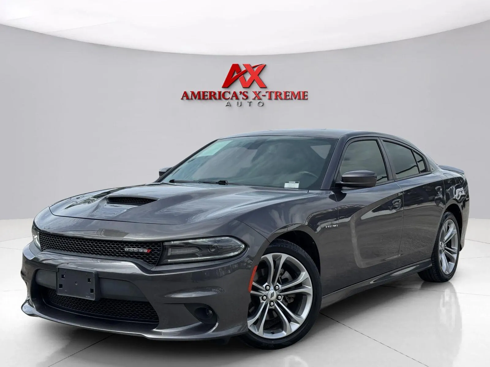 Gray 2021 Dodge Charger R/T for sale in Houston, TX