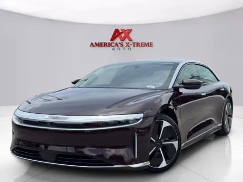 Red 2025 Lucid Air Touring for sale in Houston, TX