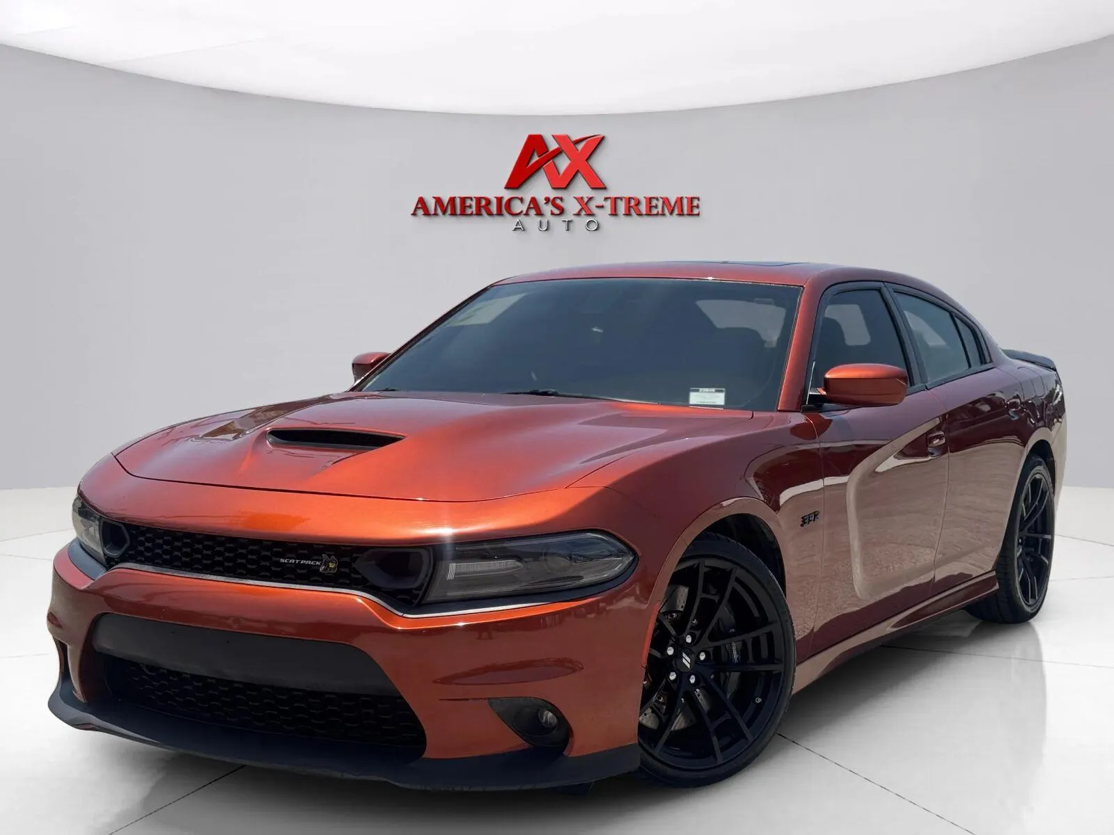 Orange 2020 Dodge Charger Scat Pack for sale in Houston, TX