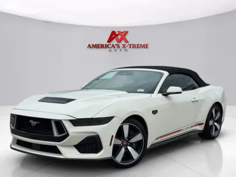 White 2025 Ford Mustang GT Premium for sale in Houston, TX