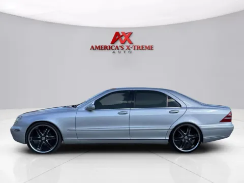Photos of 2002 Mercedes-Benz S-Class 5.0L for sale in Houston, TX at America's Xtreme Auto Sales & Auto Repair | Luxury Used Cars & Trucks Dealership