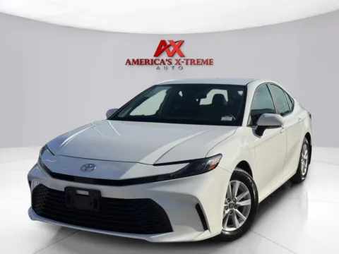 White 2025 Toyota Camry LE for sale in Houston, TX