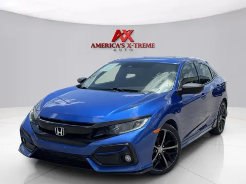 Blue 2020 Honda Civic Sport for sale in Houston, TX
