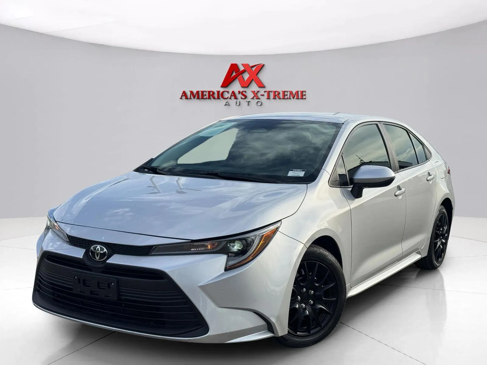 Silver 2023 Toyota Corolla LE for sale in Houston, TX