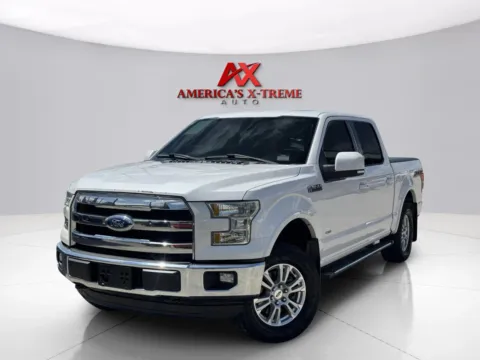 White 2016 Ford F-150 Lariat for sale in Houston, TX