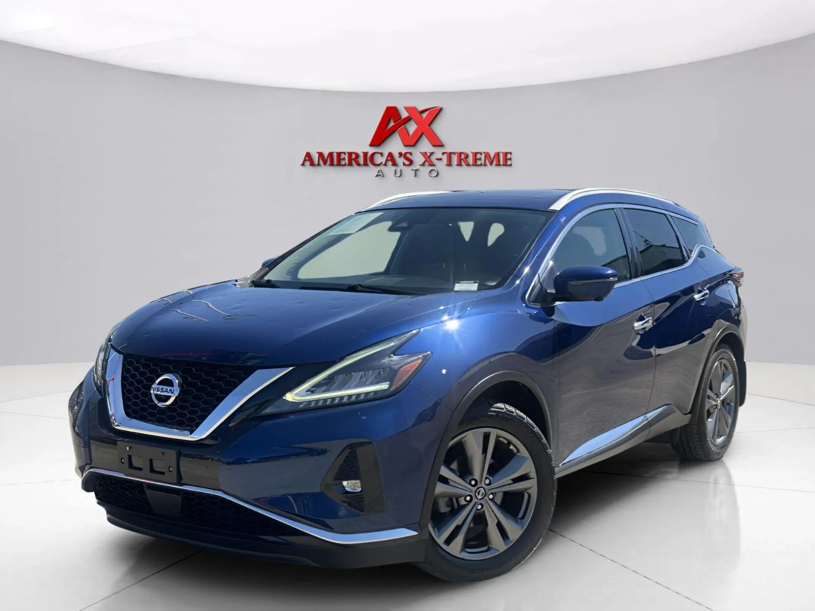 Blue 2020 Nissan Murano Platinum for sale in Houston, TX