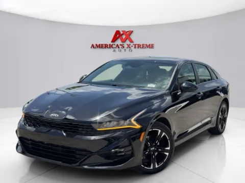Black 2021 Kia K5 GT-Line for sale in Houston, TX