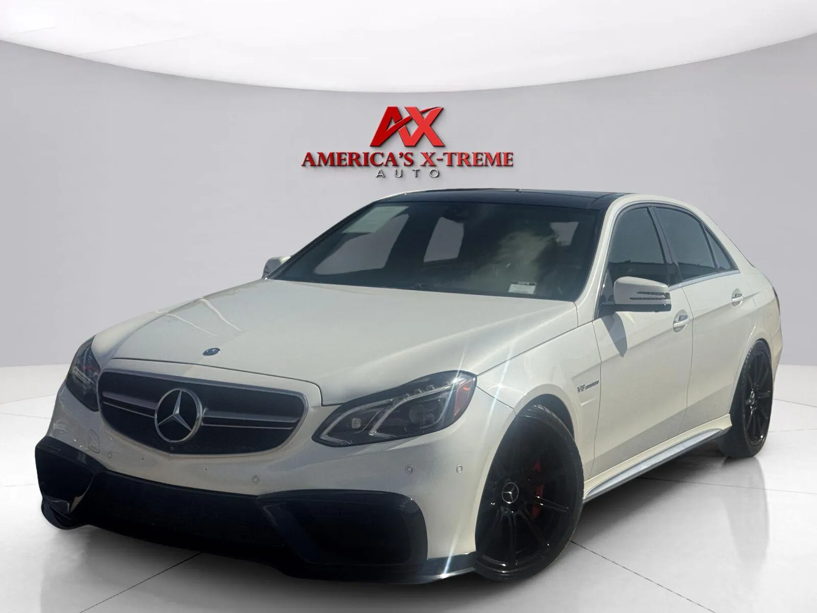 White 2014 Mercedes-Benz E-Class E 63 AMG S-Model for sale in Houston, TX