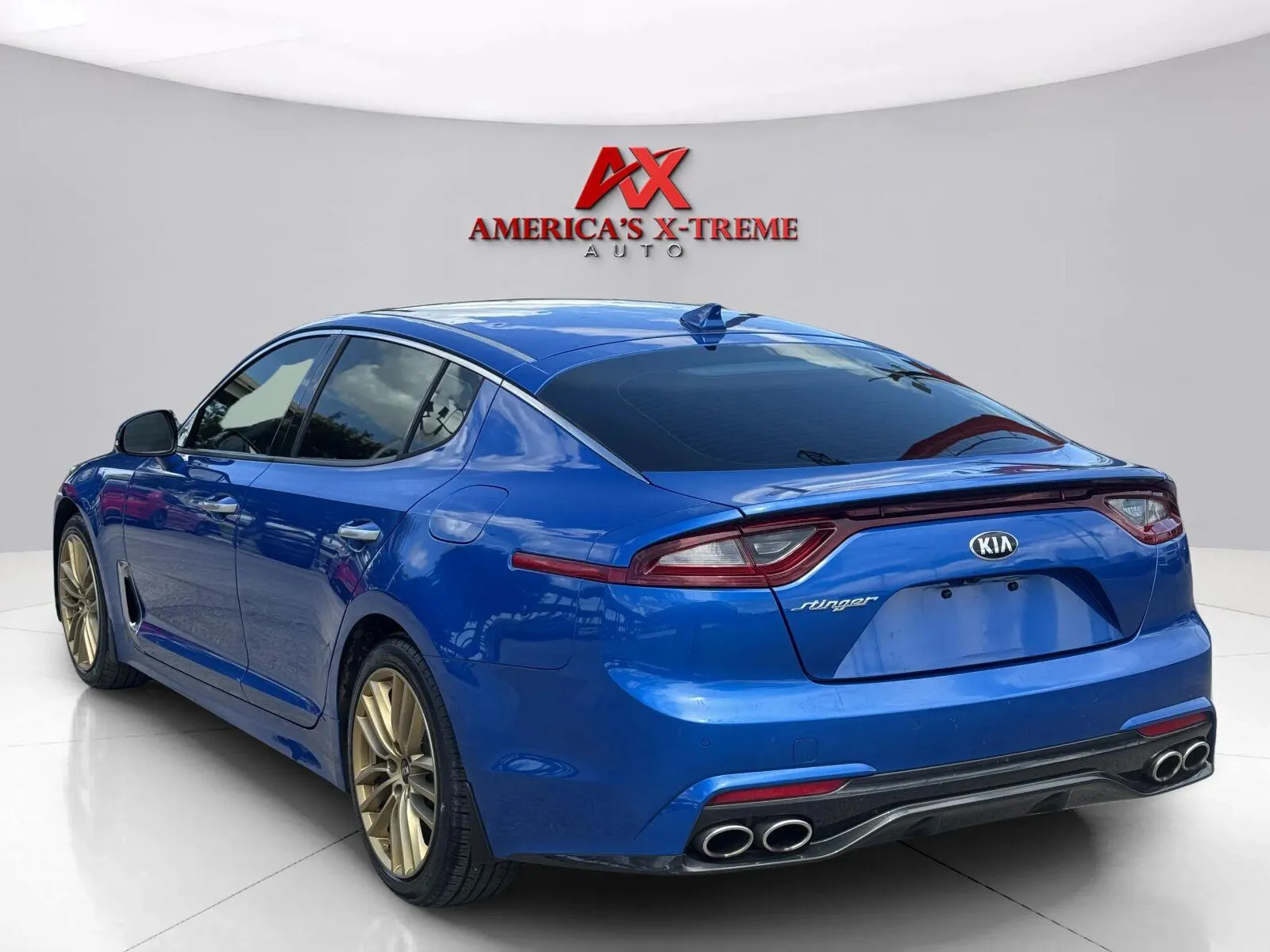 Another view of 2018 Kia Stinger for sale in Houston, TX at America's Xtreme Auto Sales & Auto Repair | Luxury Used Cars & Trucks Dealership