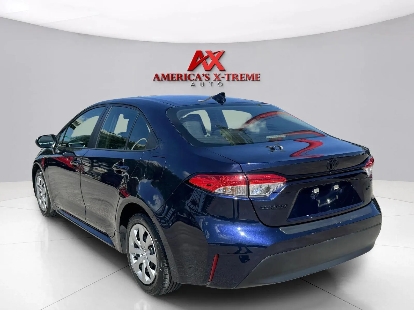 Another view of 2025 Toyota Corolla LE for sale in Houston, TX at America's Xtreme Auto Sales & Auto Repair | Luxury Used Cars & Trucks Dealership