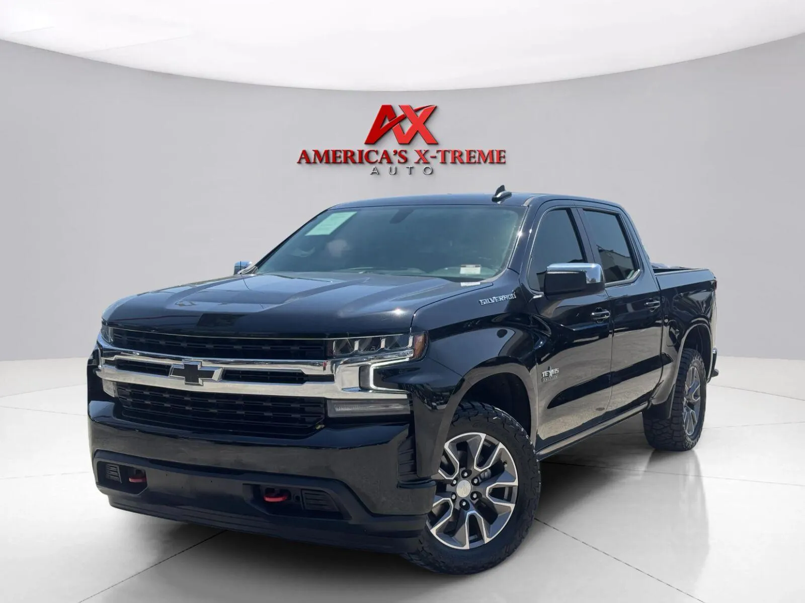Black 2021 Chevrolet Silverado 1500 LT for sale in Houston, TX