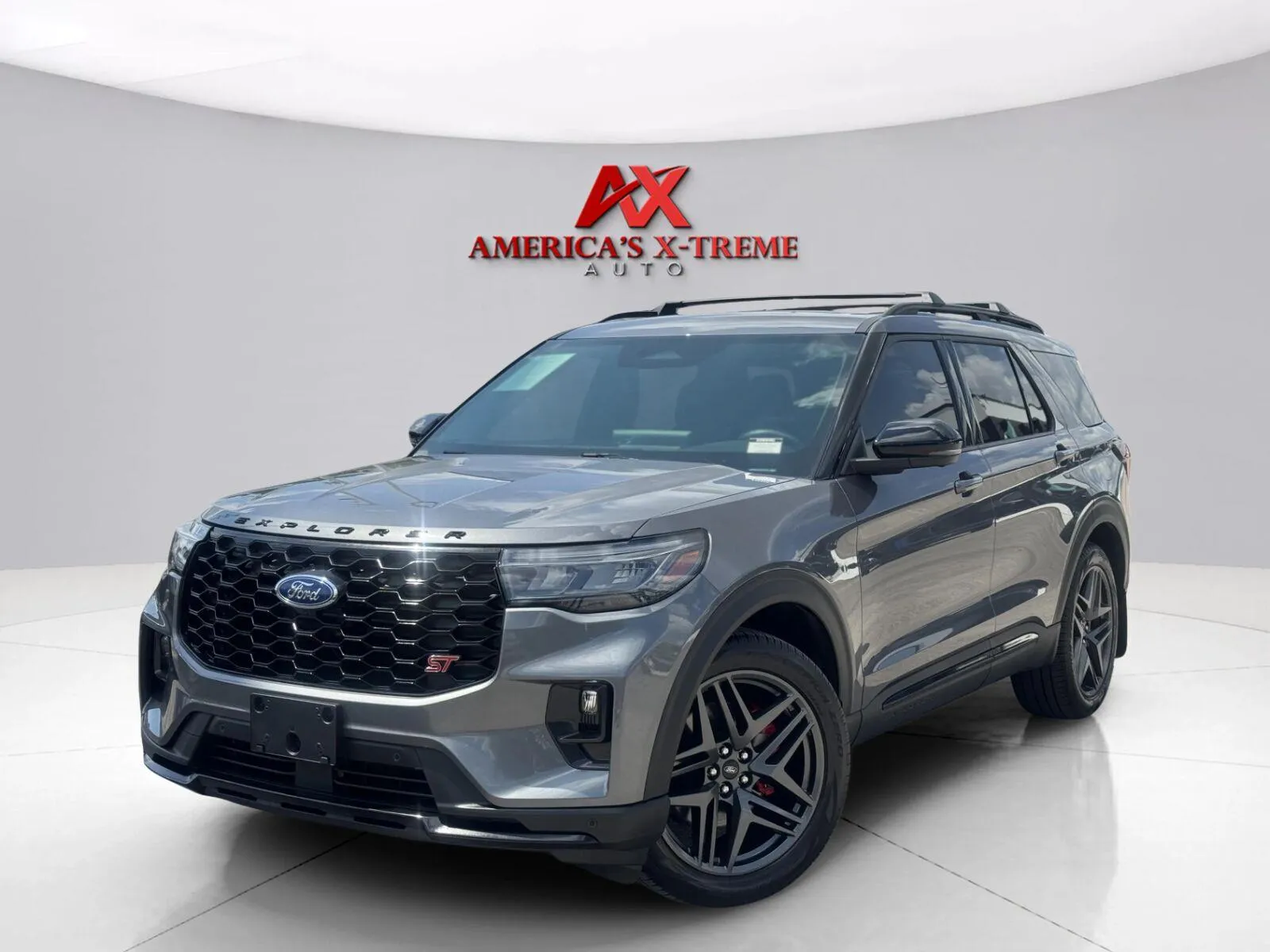 Gray 2025 Ford Explorer ST for sale in Houston, TX
