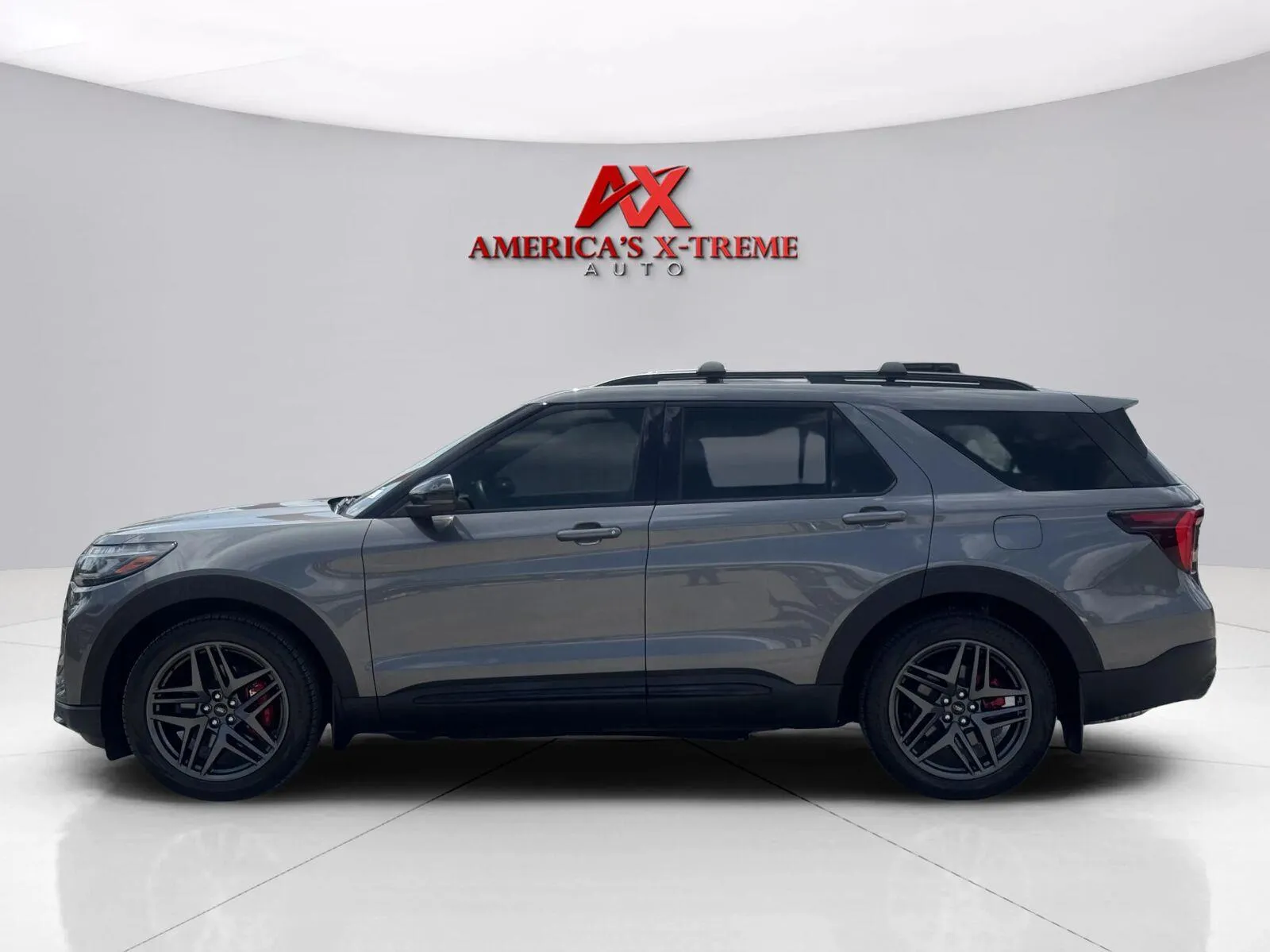 Photos of 2025 Ford Explorer ST for sale in Houston, TX at America's Xtreme Auto Sales & Auto Repair | Luxury Used Cars & Trucks Dealership