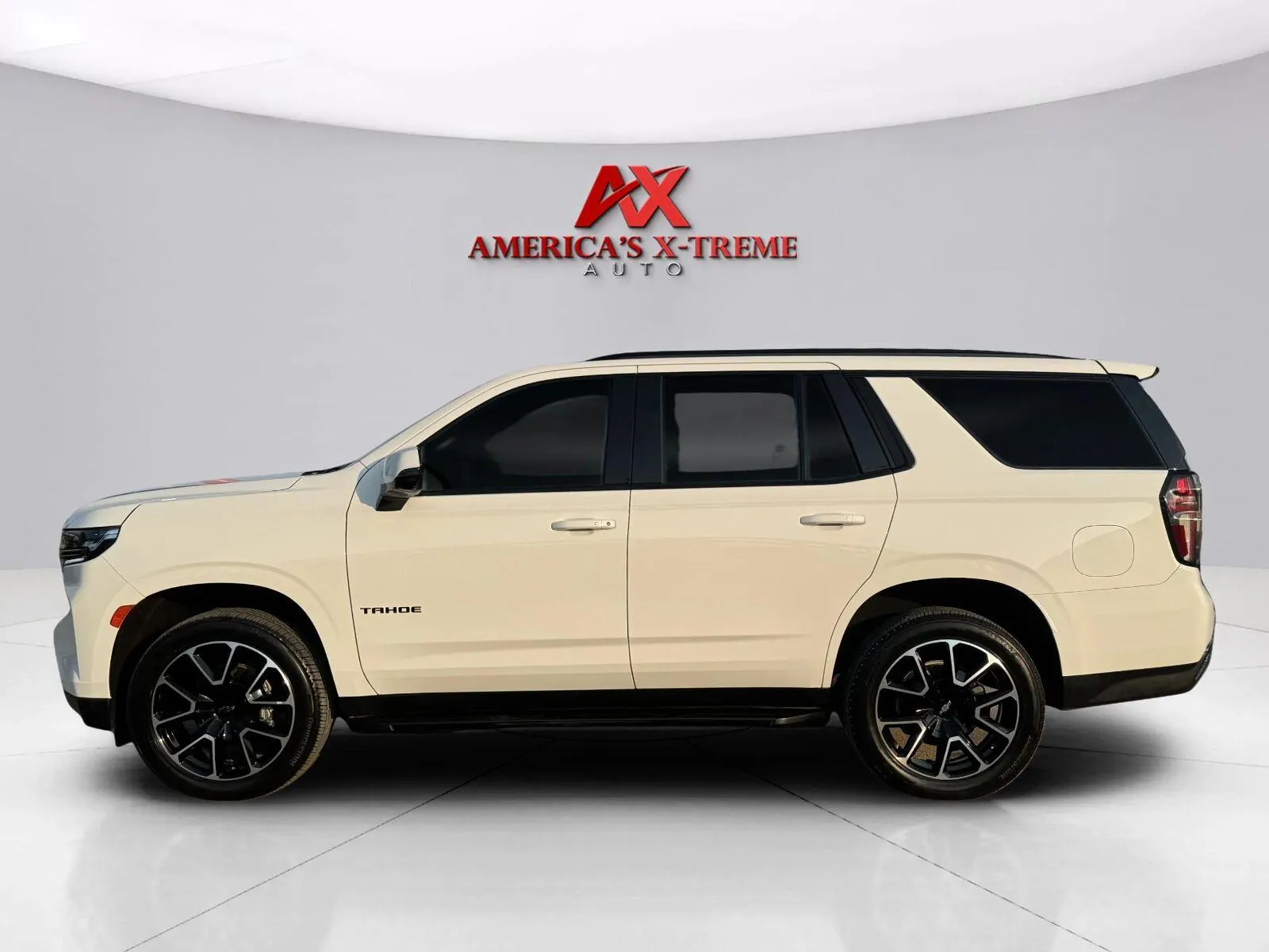 Photos of 2021 Chevrolet Tahoe RST for sale in Houston, TX at America's Xtreme Auto Sales & Auto Repair | Luxury Used Cars & Trucks Dealership