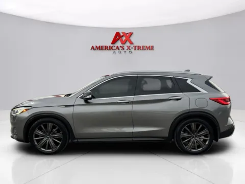 Photos of 2020 INFINITI QX50 ESSENTIAL for sale in Houston, TX at America's Xtreme Auto Sales & Auto Repair | Luxury Used Cars & Trucks Dealership