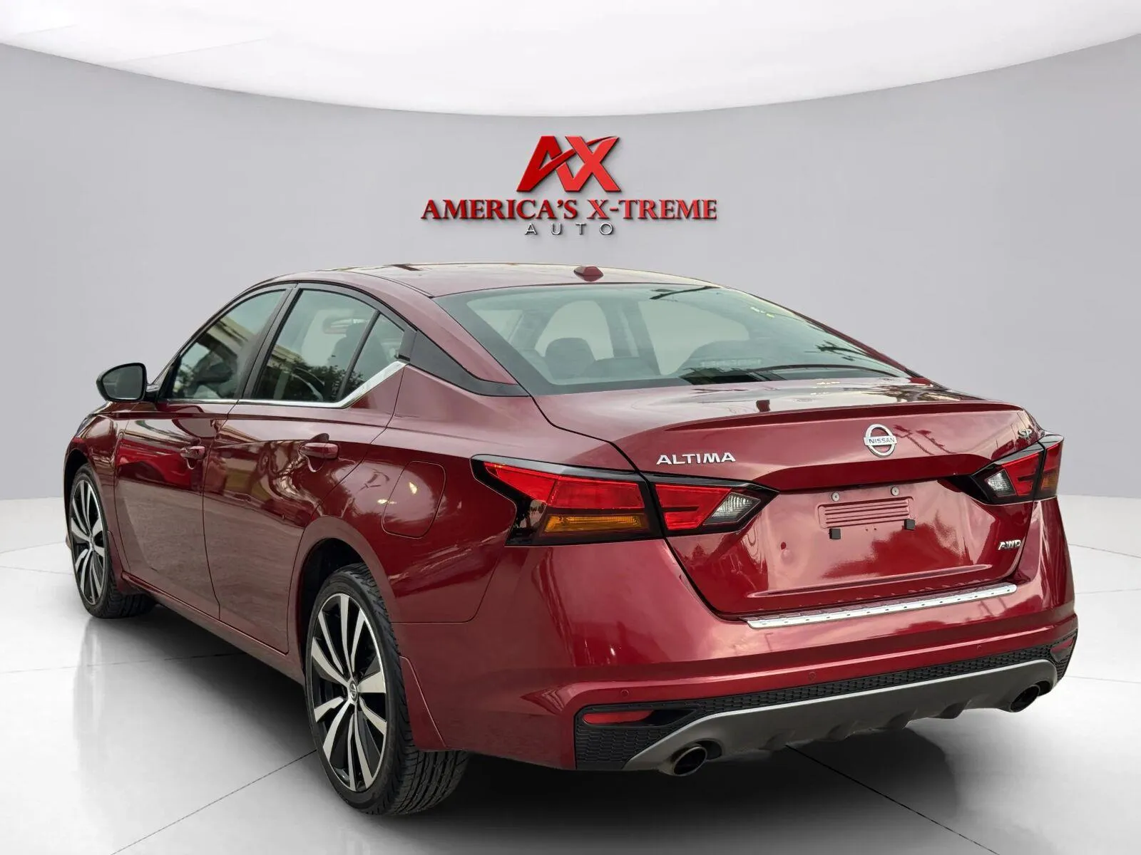 Another view of 2022 Nissan Altima 2.5 SR for sale in Houston, TX at America's Xtreme Auto Sales & Auto Repair | Luxury Used Cars & Trucks Dealership