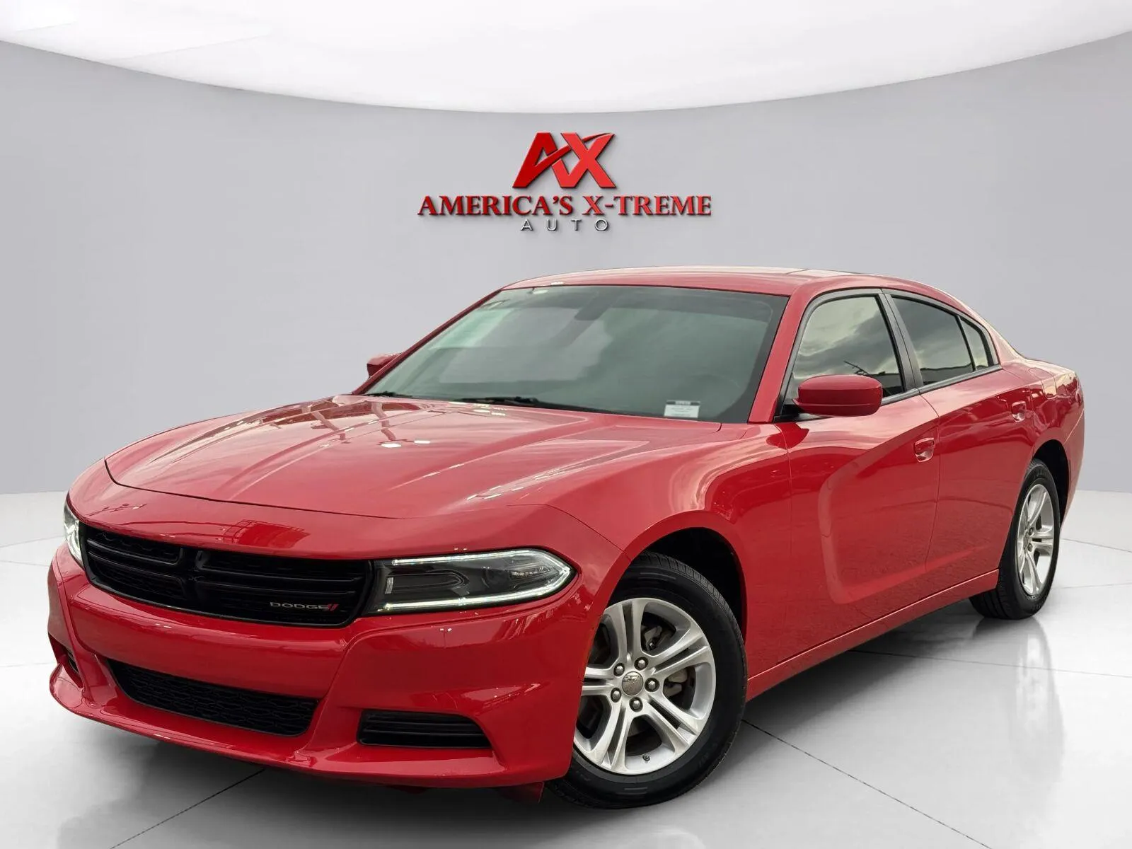 Red 2022 Dodge Charger SXT for sale in Houston, TX