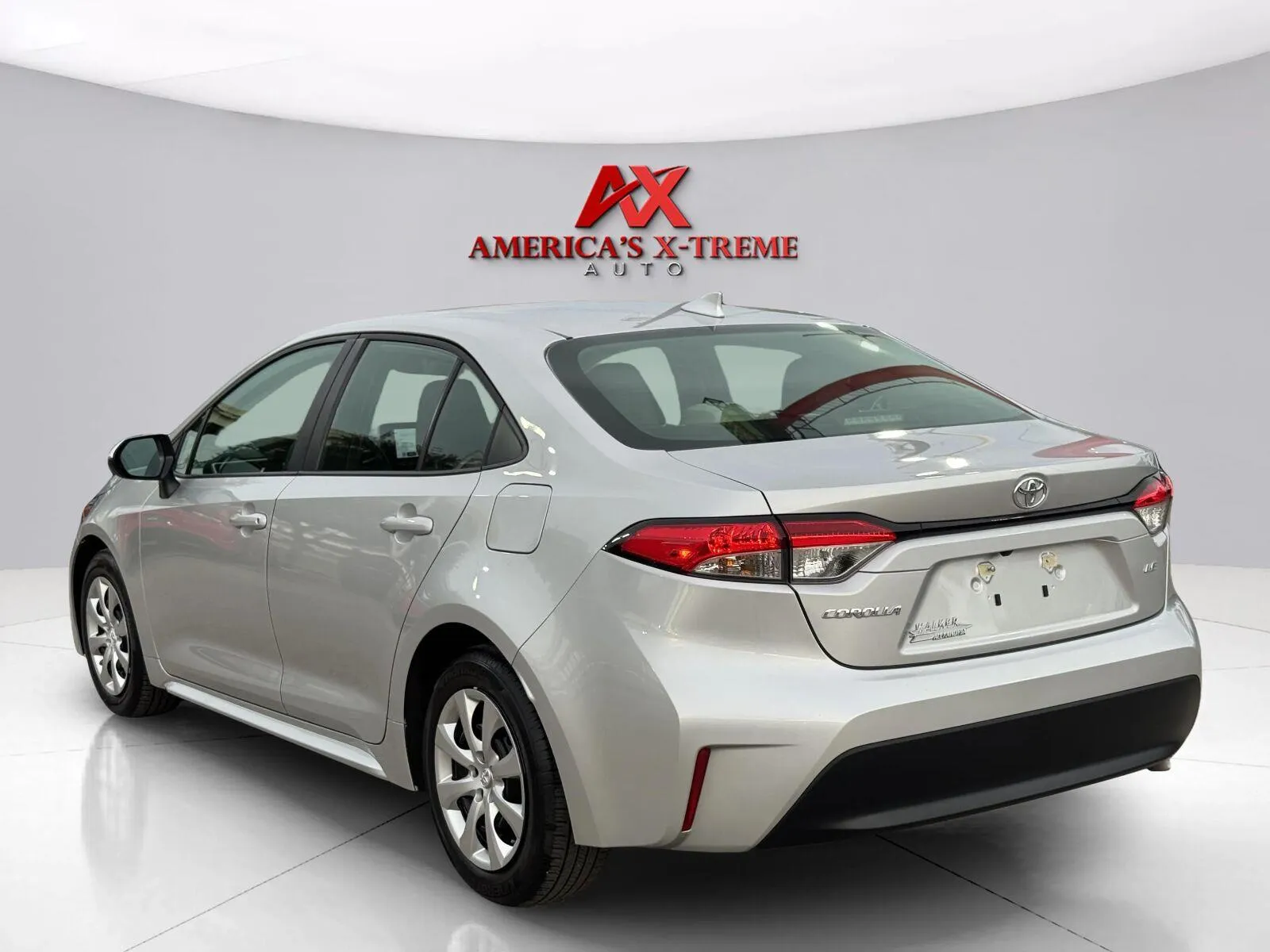 Another view of 2025 Toyota Corolla LE for sale in Houston, TX at America's Xtreme Auto Sales & Auto Repair | Luxury Used Cars & Trucks Dealership