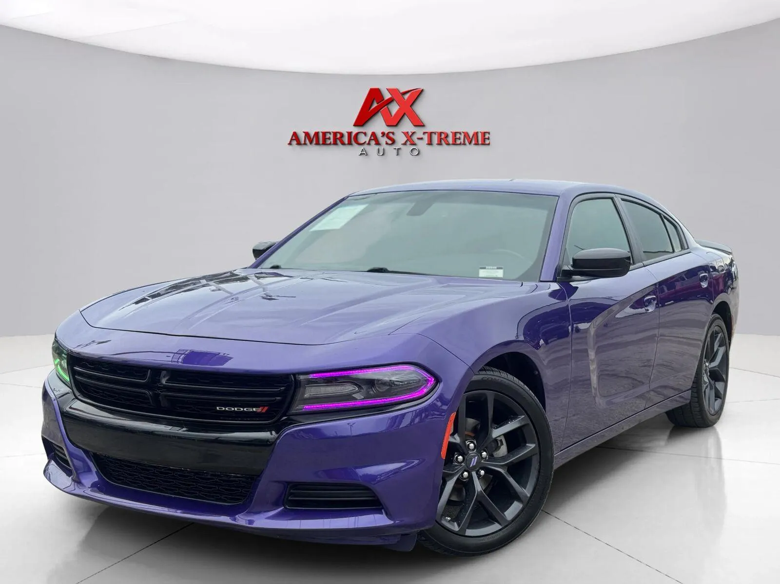 Purple 2023 Dodge Charger SXT for sale in Houston, TX