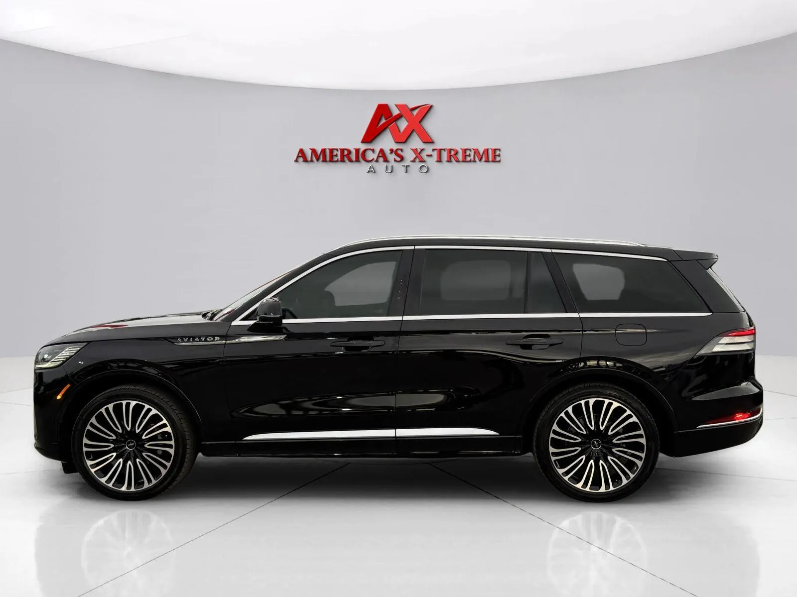Photos of 2025 Lincoln Aviator Black Label for sale in Houston, TX at America's Xtreme Auto Sales & Auto Repair | Luxury Used Cars & Trucks Dealership