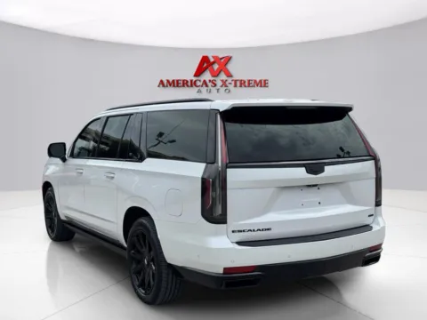 Another view of 2021 Cadillac Escalade ESV Premium Luxury Platinum for sale in Houston, TX at America's Xtreme Auto Sales & Auto Repair | Luxury Used Cars & Trucks Dealership