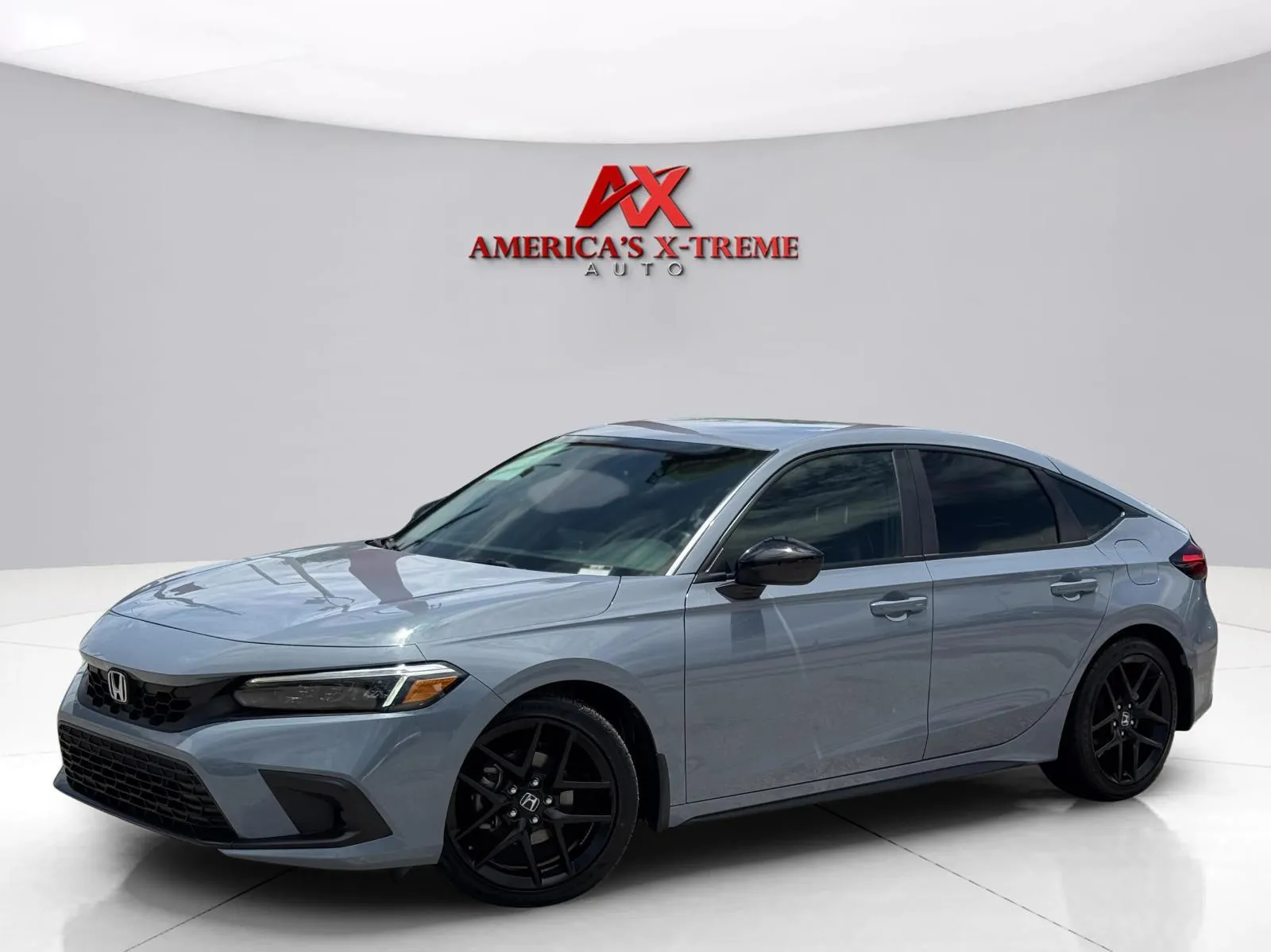 Gray 2024 Honda Civic Hatchback Sport for sale in Houston, TX
