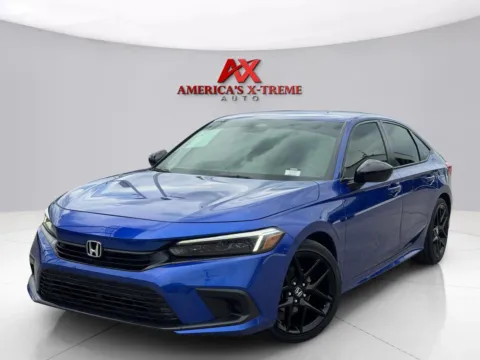 Blue 2023 Honda Civic Sport for sale in Houston, TX