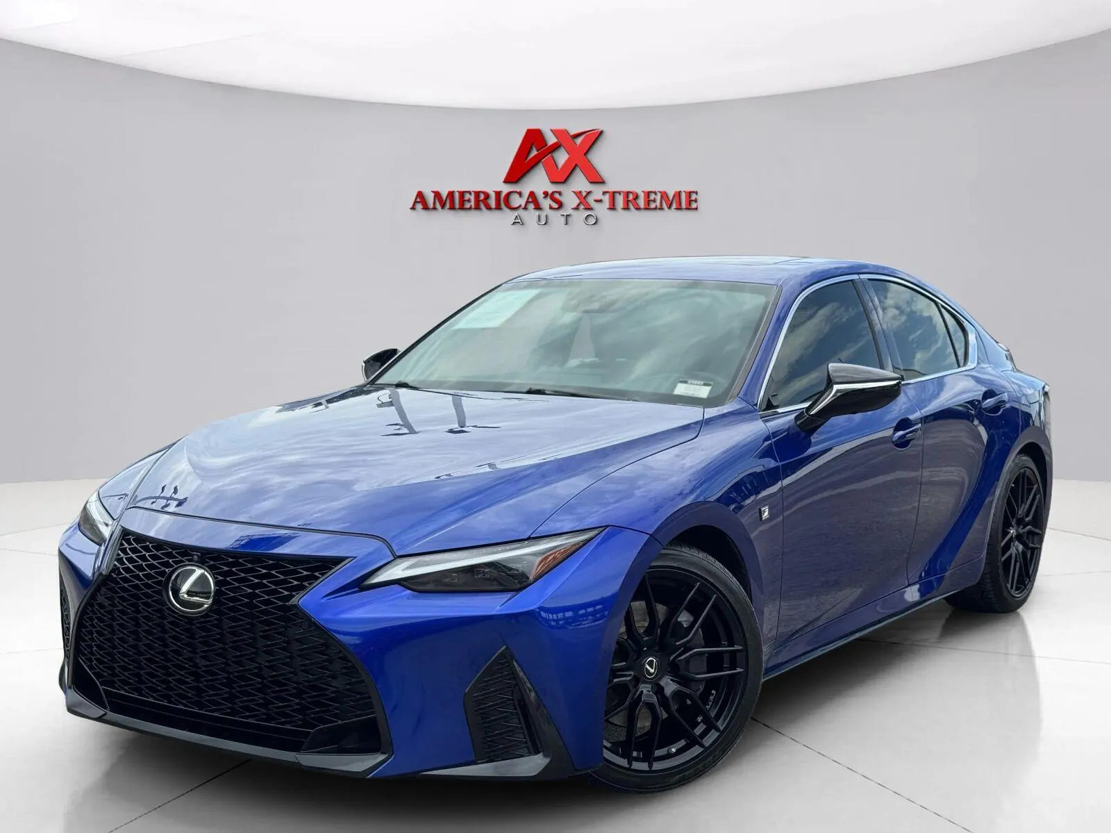 Blue 2021 Lexus IS 350 F SPORT for sale in Houston, TX