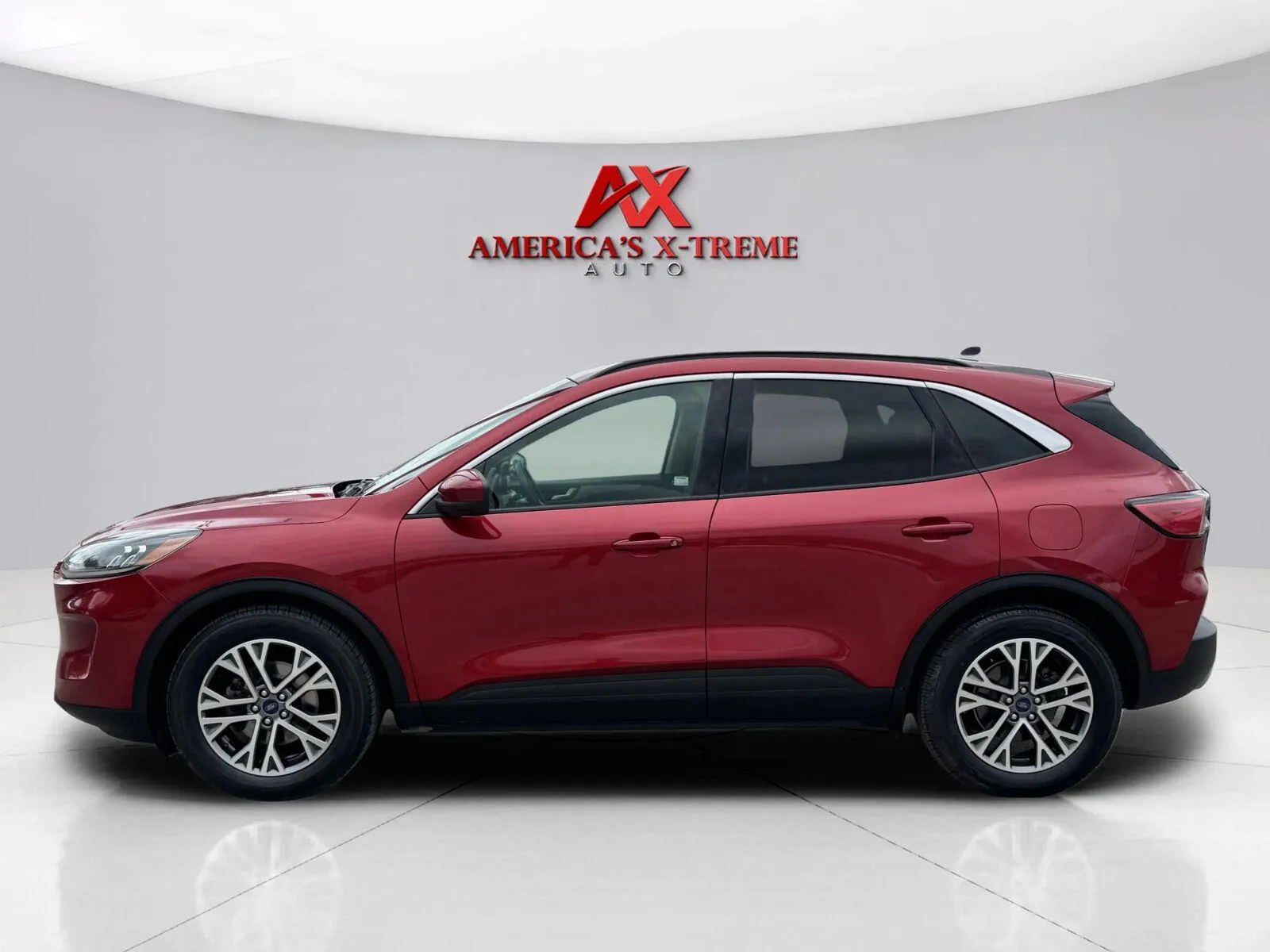 Photos of 2021 Ford Escape SEL for sale in Houston, TX at America's Xtreme Auto Sales & Auto Repair | Luxury Used Cars & Trucks Dealership