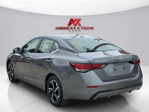 Another view of 2024 Nissan Sentra SV for sale in Houston, TX at America's Xtreme Auto Sales & Auto Repair | Luxury Used Cars & Trucks Dealership